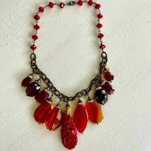 Gemstone necklace